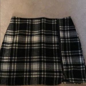 Hollister plaid skirt
